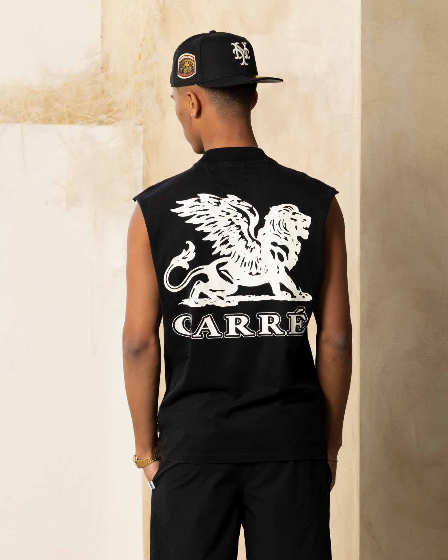 Carre Formula Muscle T-Shirt Washed Black 3 Carre Formula Muscle T-Shirt Washed Black