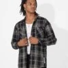 Saint Morta Mulberry Long Sleeve Flannel Shirt Khaki Green 1 Saint Morta Mulberry Long Sleeve Flannel Shirt Khaki Green -Champioe Style 02044782 YK002 mens 0010