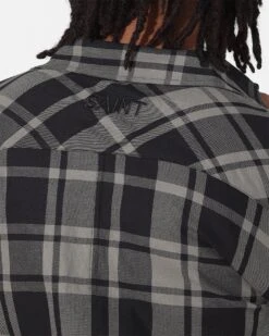 Saint Morta Mulberry Long Sleeve Flannel Shirt Khaki Green -Champioe Style 02044782 YK002 mens 0070