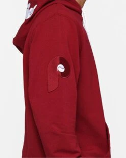 New Era Philadelphia Phillies Logo Select Hoodie Red -Champioe Style 02044906 YR001 mens 0060