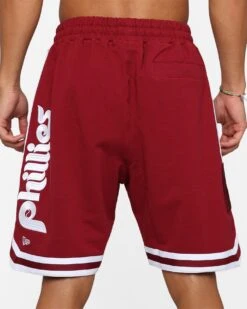 New Era Philadelphia Phillies Logo Select Shorts Red -Champioe Style 02044907 YR001 mens 0080