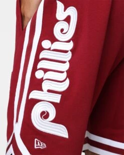 New Era Philadelphia Phillies Logo Select Shorts Red -Champioe Style 02044907 YR001 mens 0100