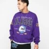 X-Large Hockey Crewneck Sweatshirt Purple -Champioe Style 02044975 YP200 mens 0010