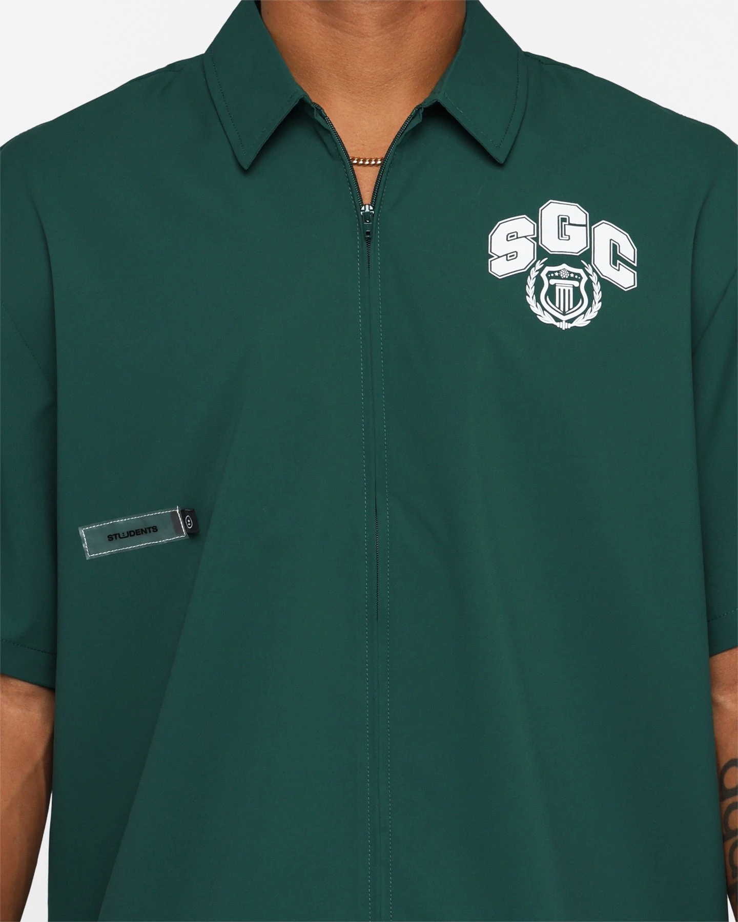 Students Golf Baker Cabana Shirt Green 6 Students Golf Baker Cabana Shirt Green - Image 4