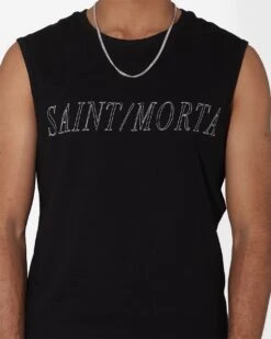 Saint Morta Origins Muscle T-Shirt Black/White 10 Saint Morta Origins Muscle T-Shirt Black/White -Champioe Style 02045118 YB012 mens 0030