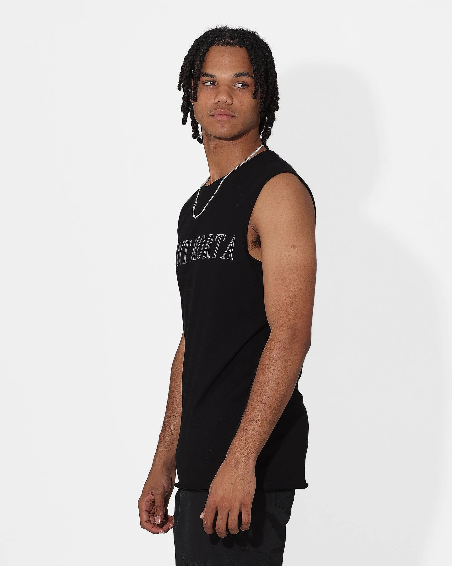 Saint Morta Origins Muscle T-Shirt Black/White 8 Saint Morta Origins Muscle T-Shirt Black/White - Image 6