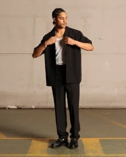 Saint Morta Seersucker Short Sleeve Shirt Black 13 Saint Morta Seersucker Short Sleeve Shirt Black -Champioe Style 02045139 YB001 mens 0020 0b8bca5b 3274 4abf 9f17 fc524c8e9f0f