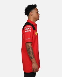 Puma X Scuderia Ferrari Team Shirt Rosso Corsa -Champioe Style 02045189 YR255 mens 0060