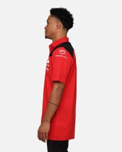 Puma X Scuderia Ferrari Team Shirt Rosso Corsa -Champioe Style 02045189 YR255 mens 0070