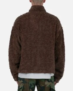 MNML Sherpa Pullover Brown -Champioe Style 02045288 YB354 mens 0040