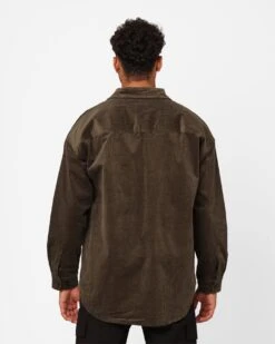 XXIII Emilio Corduroy Button Up Shirt Khaki 11 XXIII Emilio Corduroy Button Up Shirt Khaki -Champioe Style 02045293 YK001 mens 0040