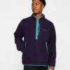 Raised By Wolves Sherpa Fleece Half-Zip Pullover Aubergine 1 Raised By Wolves Sherpa Fleece Half-Zip Pullover Aubergine -Champioe Style 02045345 YA021 default 0010
