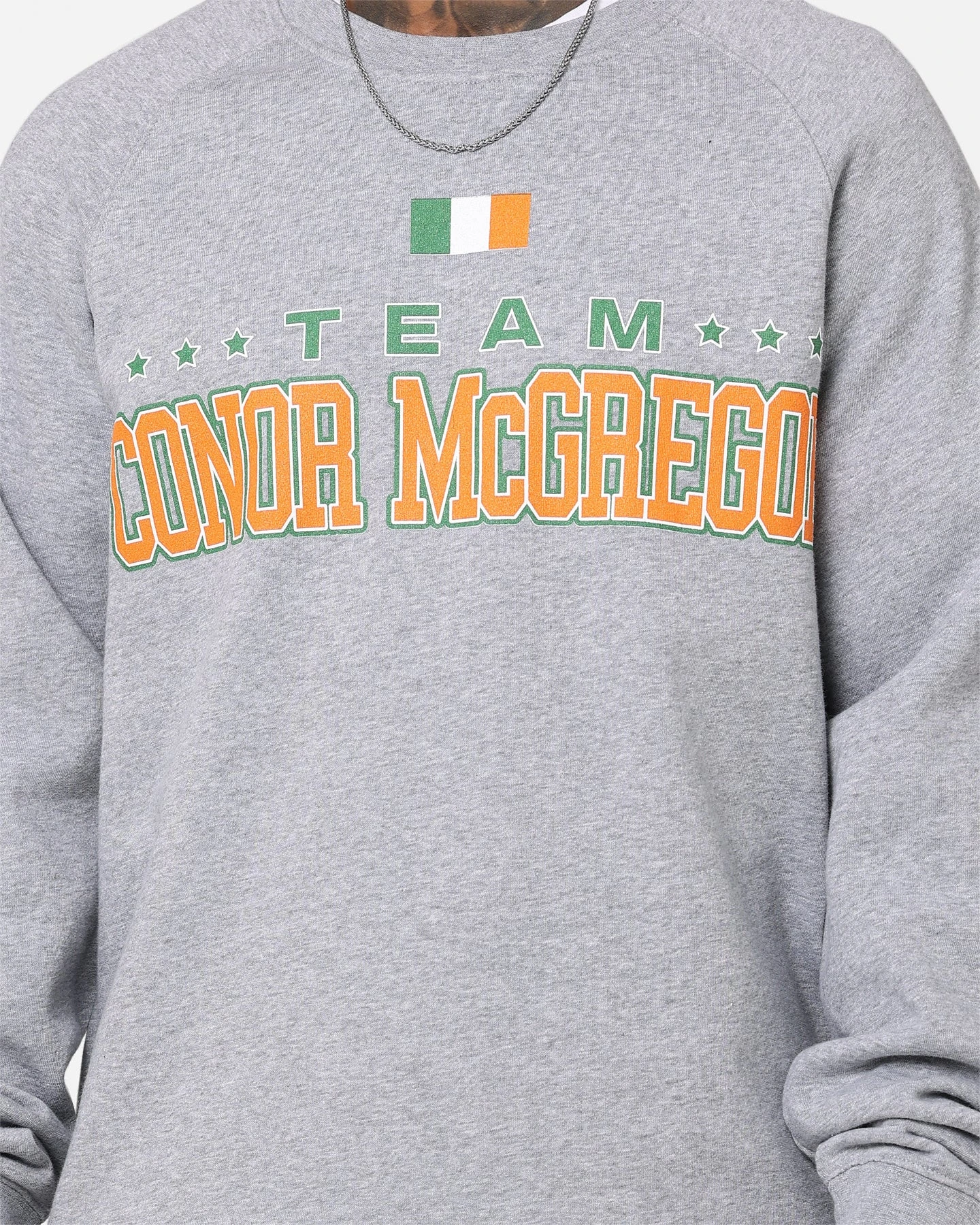 Goat Crew X UFC Conor McGregor Team McGregor Crewneck Grey 6 Goat Crew X UFC Conor McGregor Team McGregor Crewneck Grey - Image 4