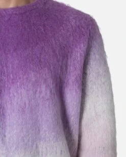 MNML Brushed Gradient Sweater Purple -Champioe Style 02045481 YP200 mens 00070