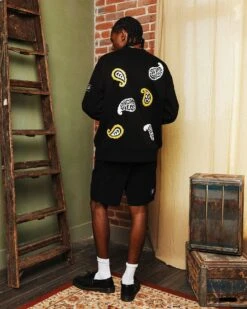 Dreamville Paisley Crewneck Black 18 Dreamville Paisley Crewneck Black -Champioe Style 02045543 YB001 mens 0080