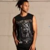 Saint Morta Shadow King Muscle T-Shirt Black -Champioe Style 02045583 YB001 mens 0010
