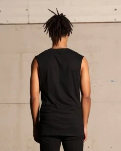 Saint Morta Shadow King Muscle T-Shirt Black -Champioe Style 02045583 YB001 mens 0040