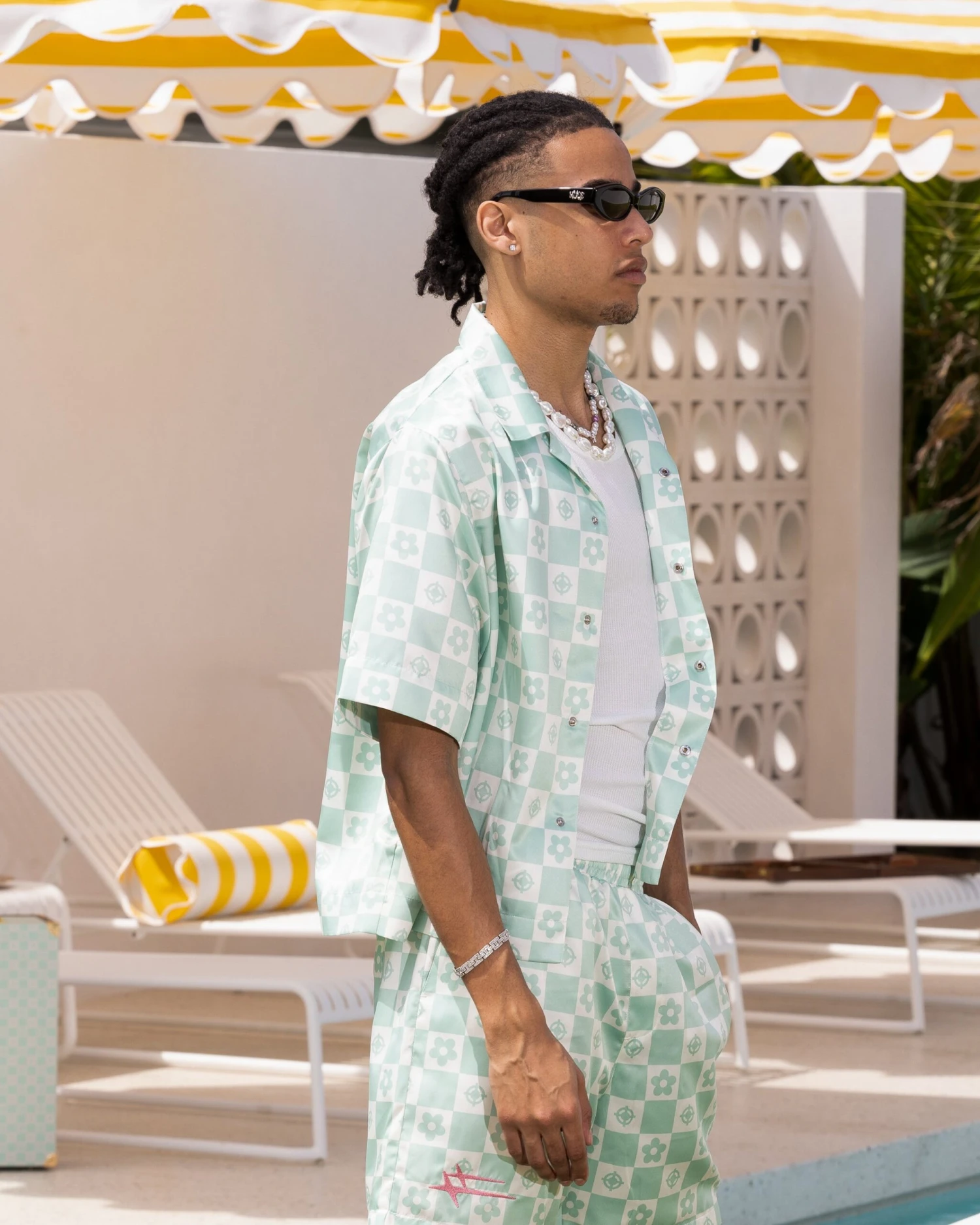 Loiter Midsummer Button Up Shirt Sage Green 7 Loiter Midsummer Button Up Shirt Sage Green - Image 5