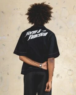 Champioe Style 30 404 Form And Function Button Up Shirt Black