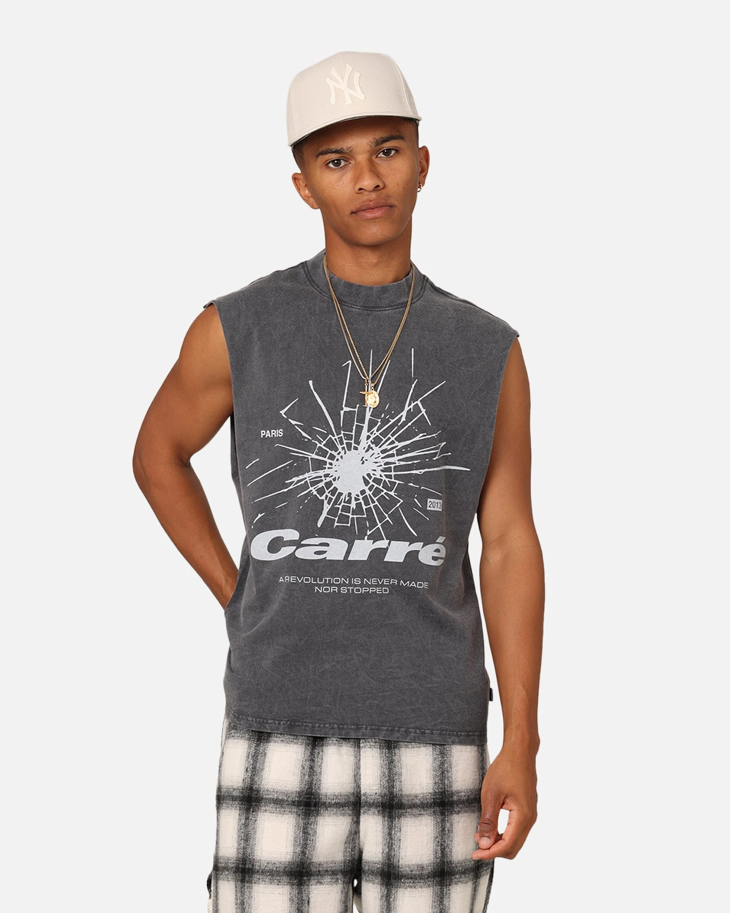 Carre Blast Muscle T-Shirt Vintage Grey 3 Carre Blast Muscle T-Shirt Vintage Grey