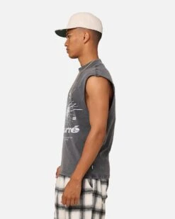 Carre Blast Muscle T-Shirt Vintage Grey 13 Carre Blast Muscle T-Shirt Vintage Grey -Champioe Style 02045619 YG910 mens 0060