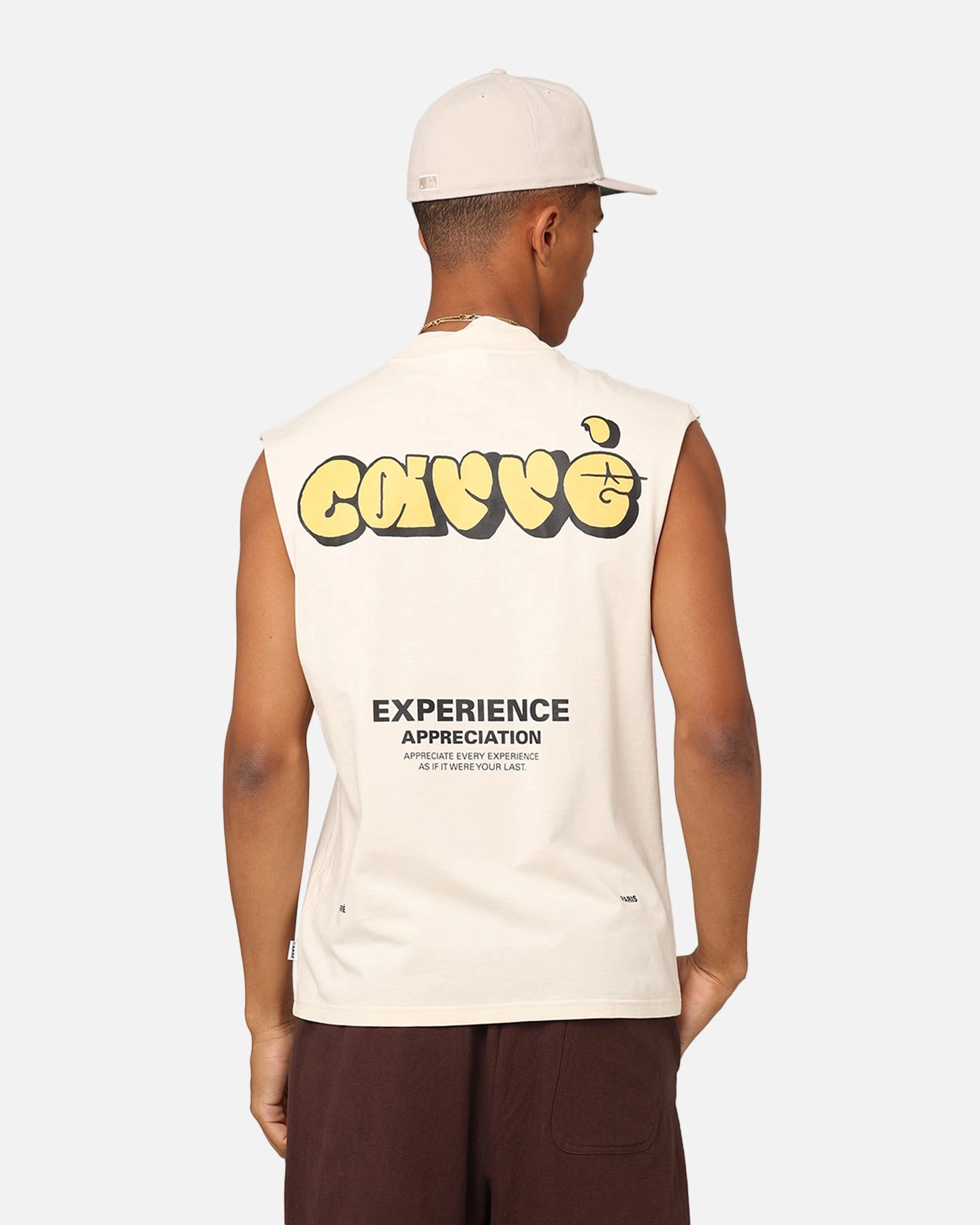 Carre Experience Muscle T-Shirt Off White 3 Carre Experience Muscle T-Shirt Off White