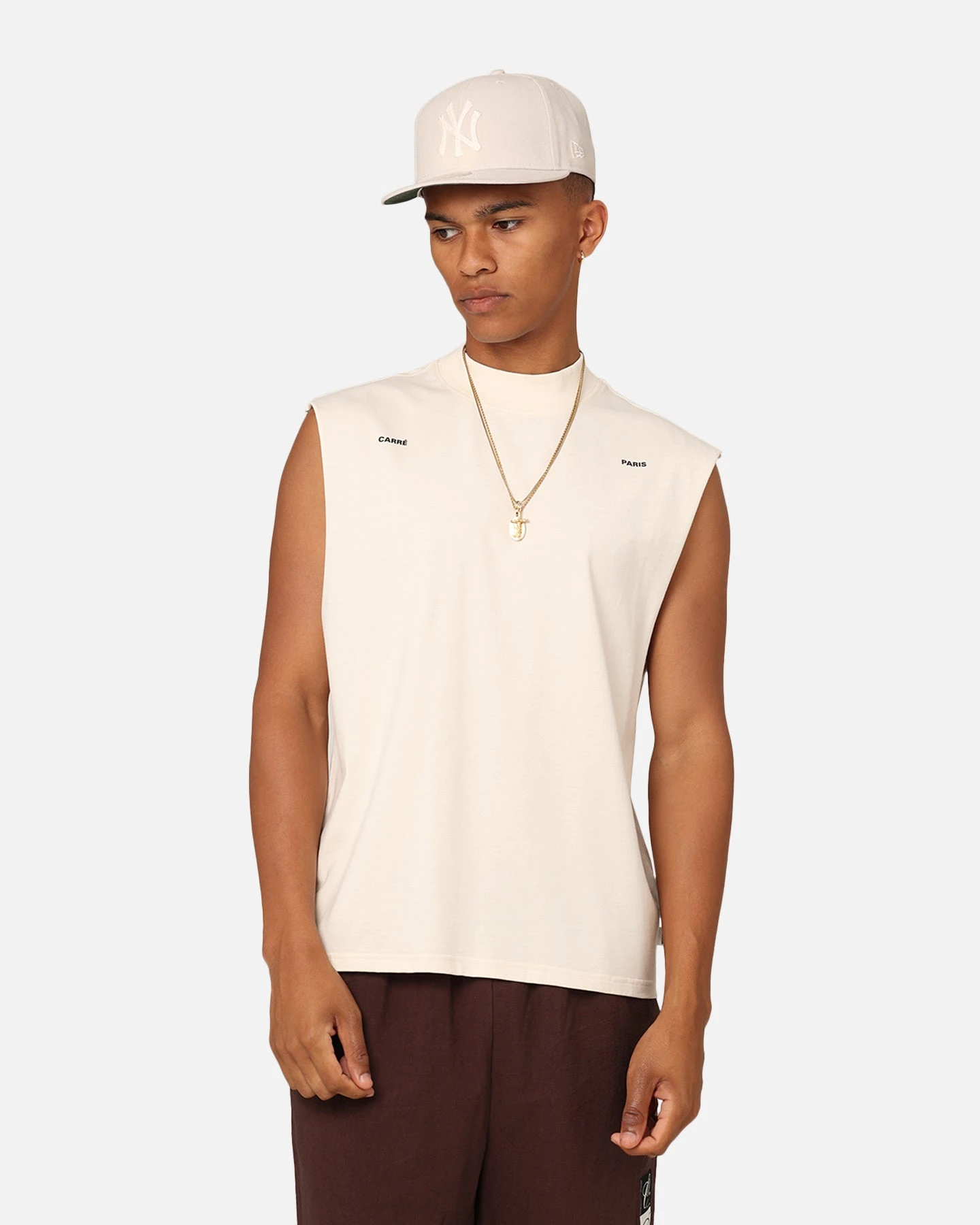 Carre Experience Muscle T-Shirt Off White 4 Carre Experience Muscle T-Shirt Off White - Image 2