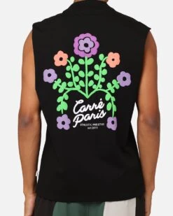 Carre Floraux Muscle T-Shirt Black -Champioe Style 02045633 YB001 mens 0050