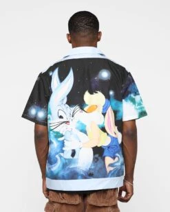 Renowned LA X Looney Tunes Love In The Hare Button Up T-Shirt Multi 14 Renowned LA X Looney Tunes Love In The Hare Button Up T-Shirt Multi -Champioe Style 02045784 YM041 mens 0050
