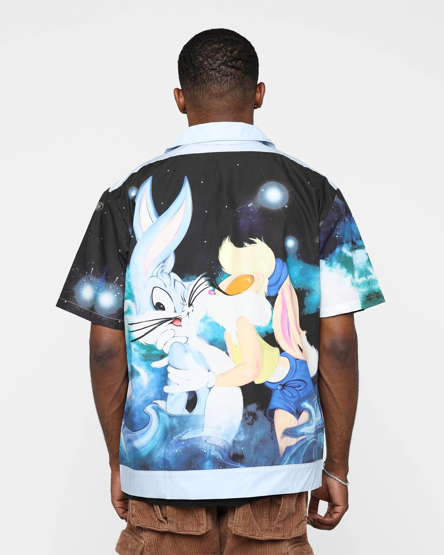 Renowned LA X Looney Tunes Love In The Hare Button Up T-Shirt Multi 7 Renowned LA X Looney Tunes Love In The Hare Button Up T-Shirt Multi - Image 5