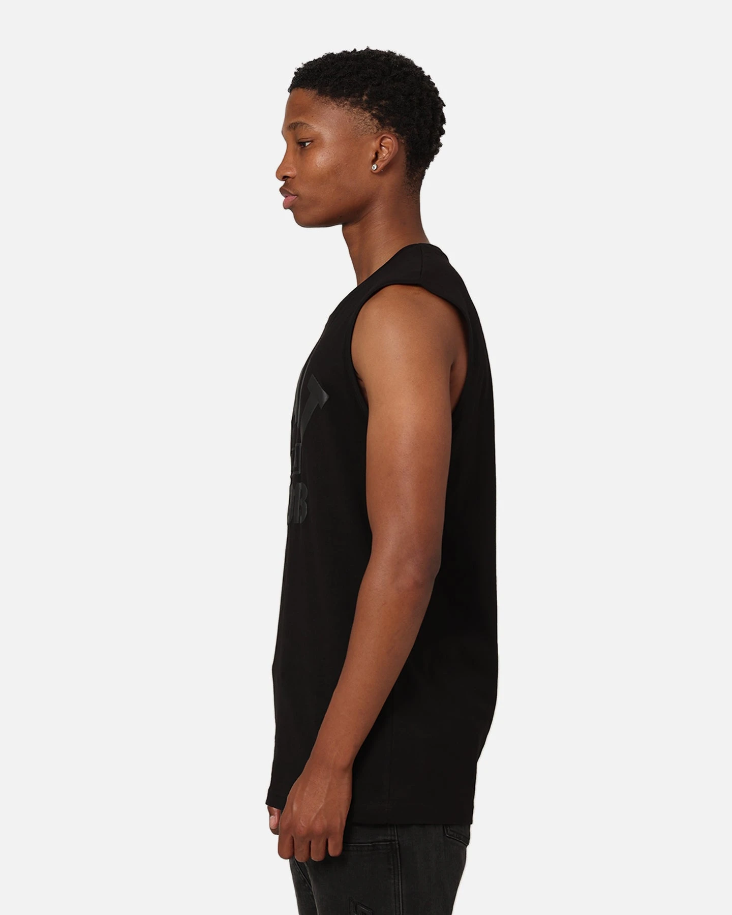 Saint Morta St Morta Muscle T-Shirt Black/Black 8 Saint Morta St Morta Muscle T-Shirt Black/Black - Image 6