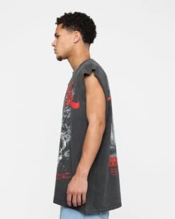 American Thrift X The Lord Of The Rings Nazgul Heavyweight Muscle T-Shirt Black Wash 16 American Thrift X The Lord Of The Rings Nazgul Heavyweight Muscle T-Shirt Black Wash -Champioe Style 02045835 YB295 default 0070