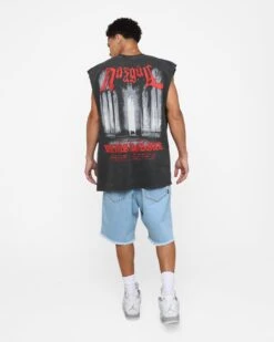 American Thrift X The Lord Of The Rings Nazgul Heavyweight Muscle T-Shirt Black Wash 17 American Thrift X The Lord Of The Rings Nazgul Heavyweight Muscle T-Shirt Black Wash -Champioe Style 02045835 YB295 default 0080