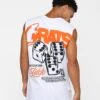 Rats Get Fat Own Luck Muscle T-Shirt White