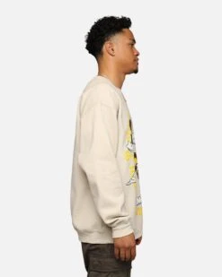 Goat Crew Protect Your Energy Crewneck Stone -Champioe Style 02046014 YS400 mens 0050