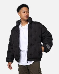 Ksubi Flight Puffer Jacket Black -Champioe Style 02046023 YB001 mens 0010