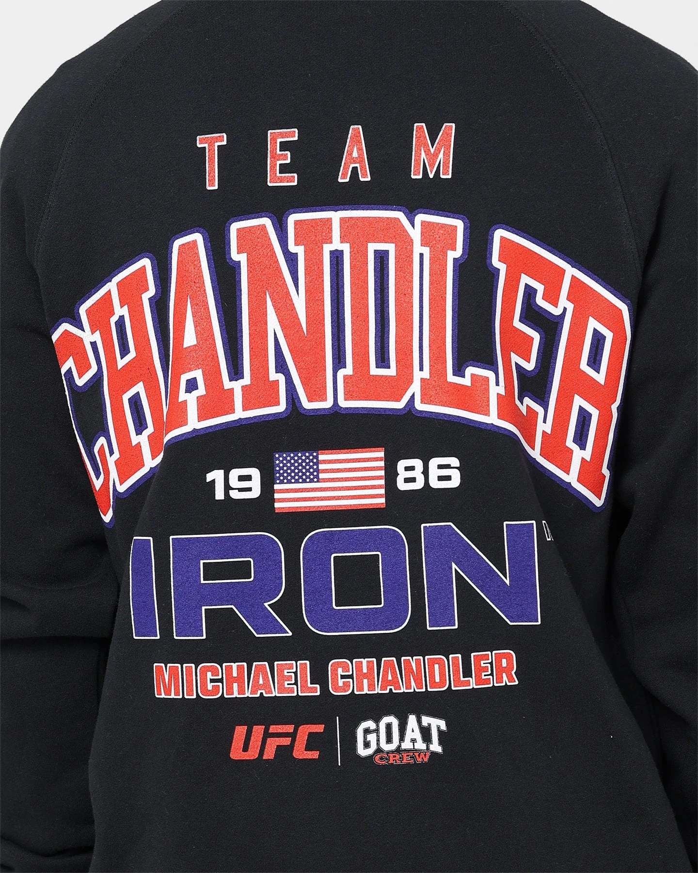 Goat Crew X UFC Michael Chandler Team Chandler Crewneck Navy 8 Goat Crew X UFC Michael Chandler Team Chandler Crewneck Navy - Image 6