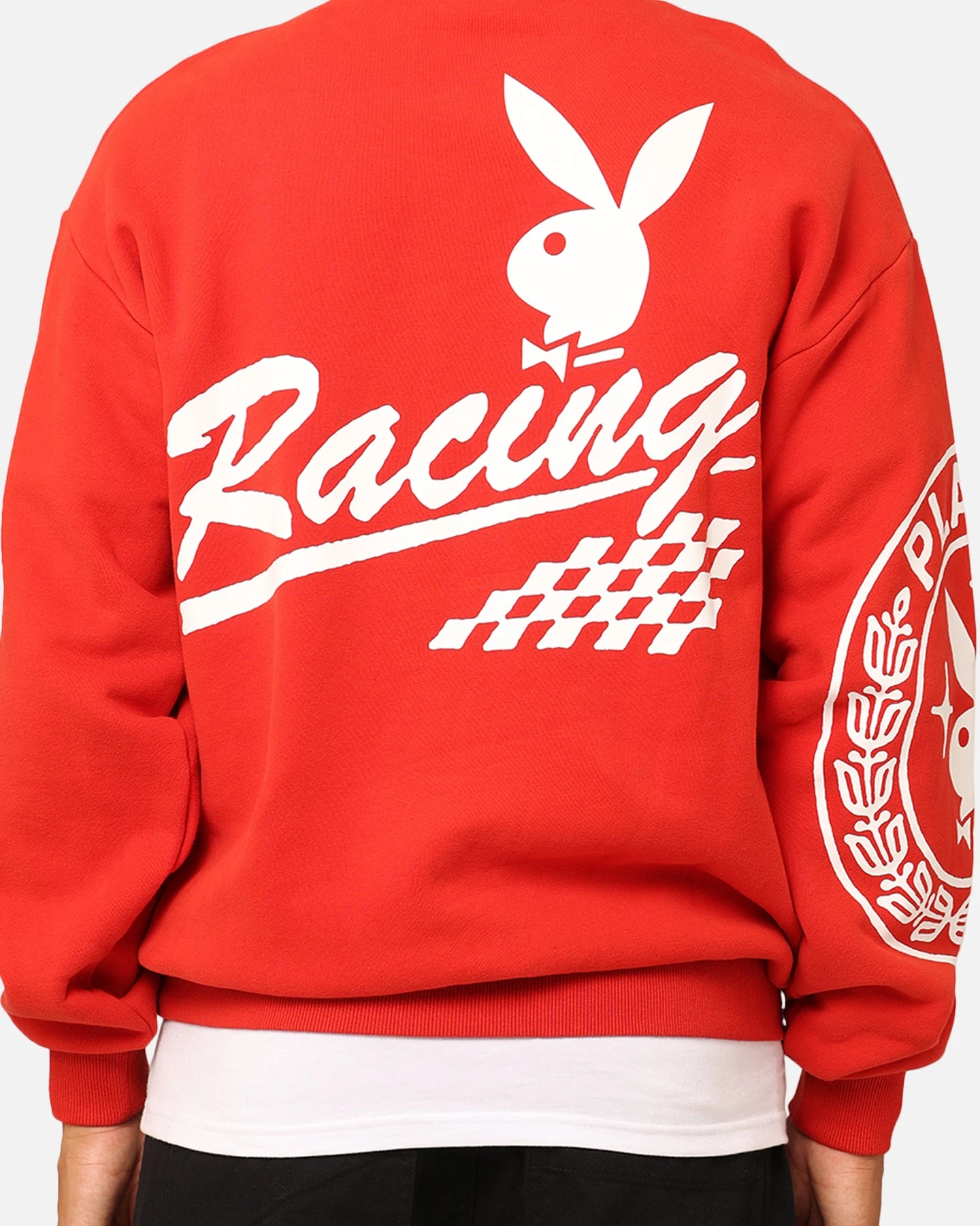 Playboy By Culture Kings Speedy Crewneck Red 7 Playboy By Culture Kings Speedy Crewneck Red - Image 5