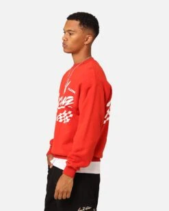 Playboy By Culture Kings Speedy Crewneck Red 17 Playboy By Culture Kings Speedy Crewneck Red -Champioe Style 02046310 YR001 mens 0070
