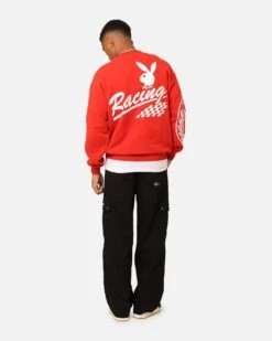 Playboy By Culture Kings Speedy Crewneck Red 18 Playboy By Culture Kings Speedy Crewneck Red -Champioe Style 02046310 YR001 mens 0080