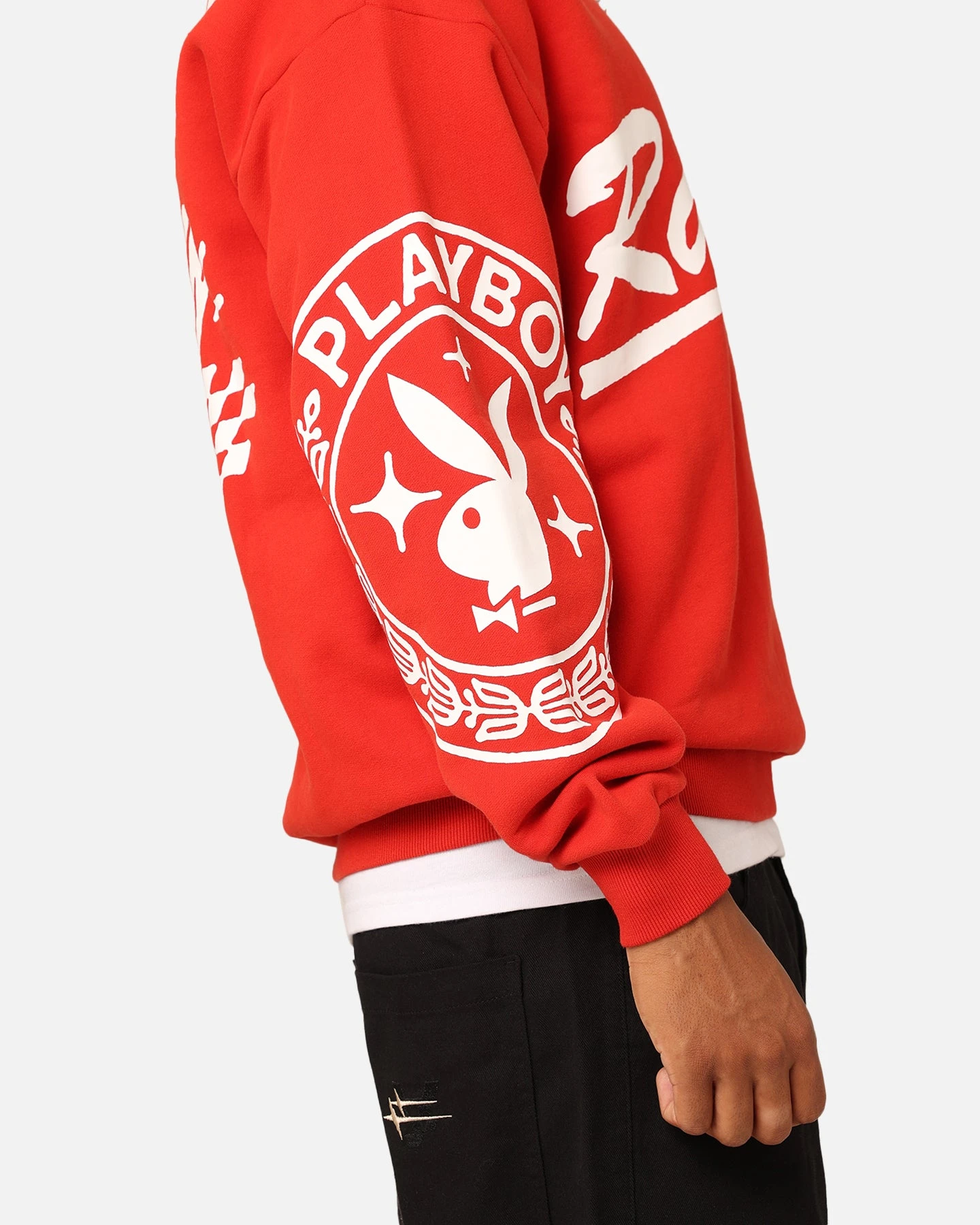 Playboy By Culture Kings Speedy Crewneck Red 11 Playboy By Culture Kings Speedy Crewneck Red - Image 9
