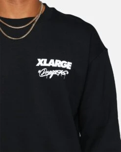 X-Large X Dragon 76 Sweatshirt Black -Champioe Style 02046932 YB001 default 0040