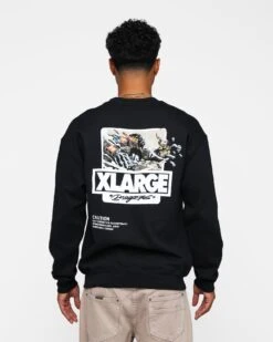 X-Large X Dragon 76 Sweatshirt Black -Champioe Style 02046932 YB001 default 0050