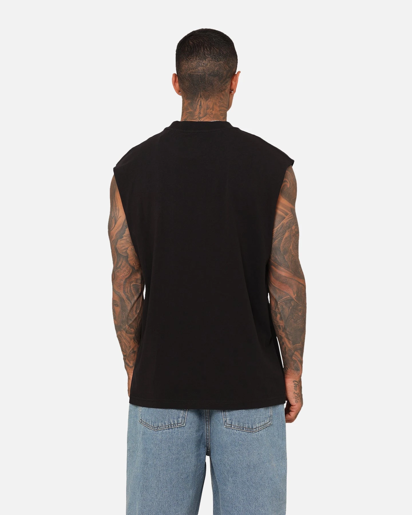 Mitchell & Ness Chicago Bulls Dennis Rodman Brush Off Muscle T-Shirt Black 6 Mitchell & Ness Chicago Bulls Dennis Rodman Brush Off Muscle T-Shirt Black - Image 4