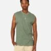 XXIII Waffle Muscle Singlet Sage 2 XXIII Waffle Muscle Singlet Sage -Champioe Style 02047053 YS227 mens 0010