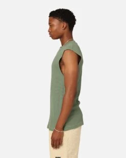 XXIII Waffle Muscle Singlet Sage -Champioe Style 02047053 YS227 mens 0060