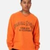 American Thrift X DC Batman Arkham Asylum Crewneck Neon Orange -Champioe Style 02047106 YN358 mens 0010