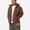 Champion Rochester Puffer Jacket Espresso Martini -Champioe Style 02047176 YE090 mens 00010