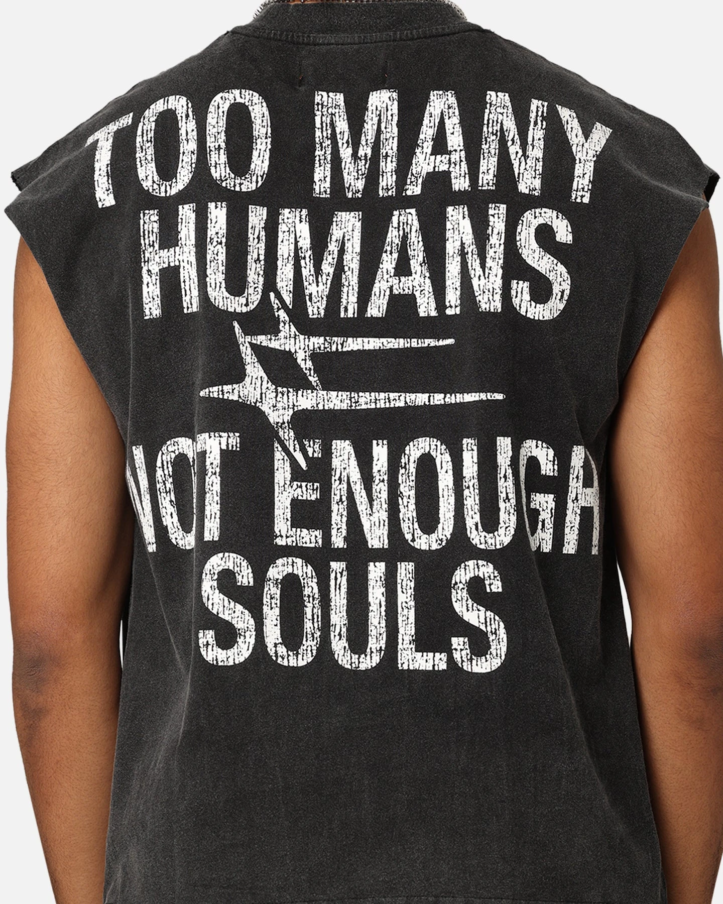 Loiter Soulless Oversized Muscle T-Shirt Vintage Black 7 Loiter Soulless Oversized Muscle T-Shirt Vintage Black - Image 5