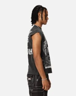 Loiter Soulless Oversized Muscle T-Shirt Vintage Black 15 Loiter Soulless Oversized Muscle T-Shirt Vintage Black -Champioe Style 02047435 YV009 mens 0060